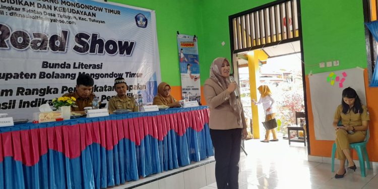 Mama Icat Jadi Pemateri dalam Road Show Bunda Literasi Kabupaten
