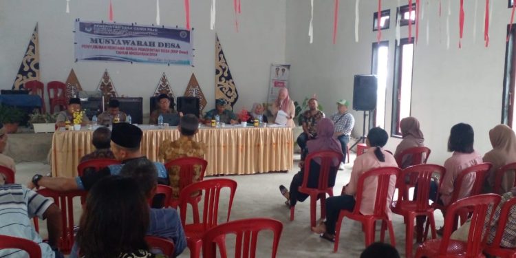 Susun RKPDes 2024 dan Rembuk Stunting, Pemdes Candi Rejo Gelar Musdes