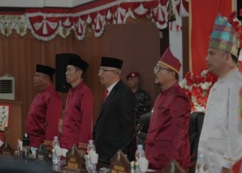 DPRD Gelar Paripurna Istimewa HUT Kabupaten Bolsel ke-15 Tahun