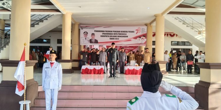 36 Anggota Paskibraka Bolmong Resmi Dikukuhkan