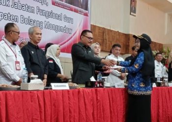 482 PPPK Terima SK, Pj Bupati Bolmong: Selamat Bertugas