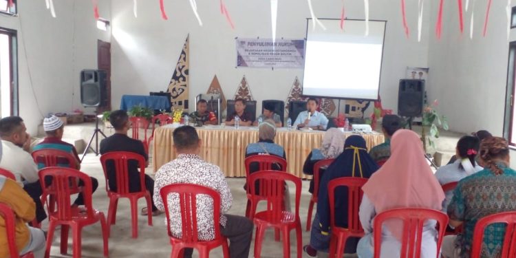Gelar Penyuluhan Hukum, Pemdes Candi Rejo Ucapkan Terima Kasih kepada Kejari Kotamobagu dan Polres Boltim
