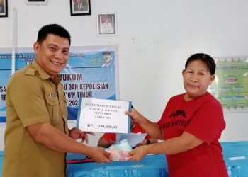 Pemdes Lanut Salurkan BLT DD 2023 Tahap III kepada 53 KPM
