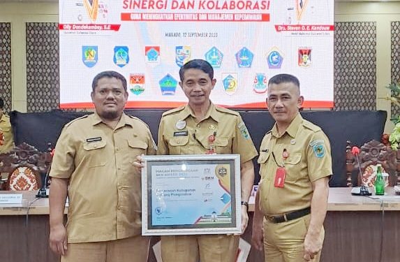 Pemkab Bolmong Raih Penghargaan BKN Award Tahun 2023