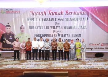 Pj Bupati Limi Hadiri Ramah Tamah Kajati Sulut