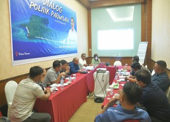 Rampungkan Visi dan Misi, Bupati Boltim Hadiri Dialog Politik Pariwisata