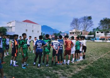 Tim Kotamobagu Matangkan Persiapan pada Turnamen Sepak Bola Soekarno Cup U-17