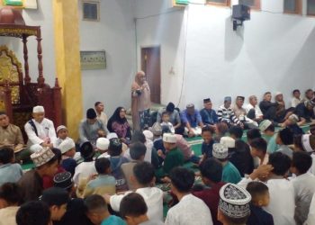 Pemdes Modayag II Bersama Masyarakat Peringati Maulid Nabi Muhammad SAW di Masjid Al Hayatul Islam