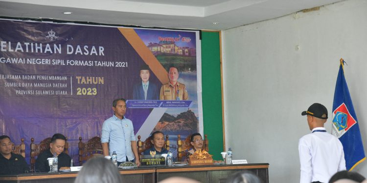 SSM Buka Latsar CPNS Boltim Formasi 2021