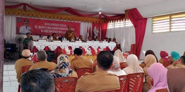 Ini Pesan Bupati Limi Saat Kunker di Kecamatan Bolaang