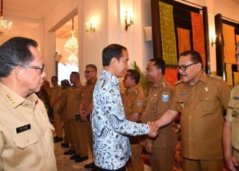 Bupati Limi Hadiri Rakor Kepala Daerah yang Dipimpin Presiden Jokowi