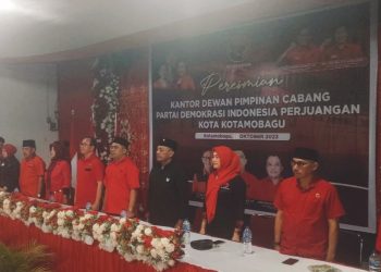 Resmikan Kantor DPC PDIP Kota Kotamobagu Secara Virtual, Ini Pesan Ketum Megawati