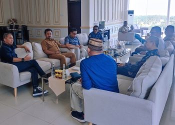 Bupati Boltim Terima Kunjungan Direktur Baru PT. J Resources Nusantara