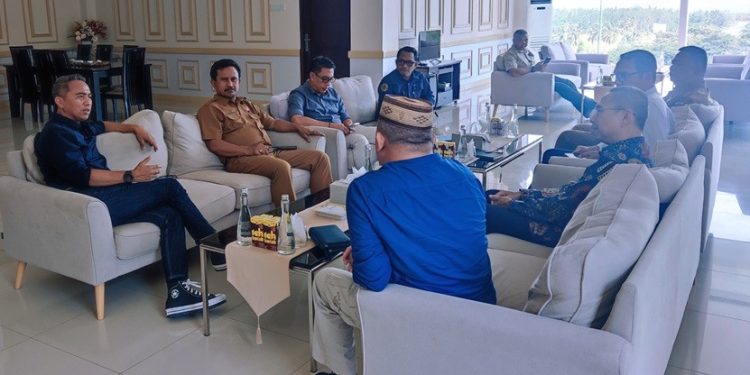 Bupati Boltim Terima Kunjungan Direktur Baru PT. J Resources Nusantara