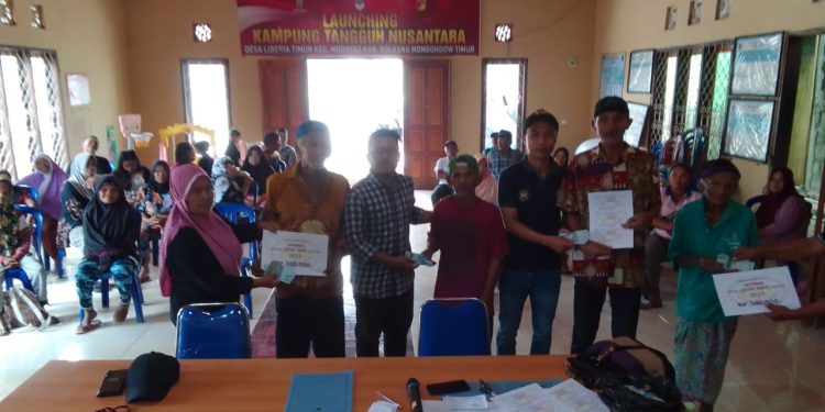 Pemdes Liberia Timur Salurkan BLT DD Tahap IV kepada 32 KPM