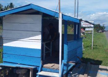 Tingkatkan Keamanan Desa, Pemdes Modayag II Kembali Aktifkan Pos Kamling