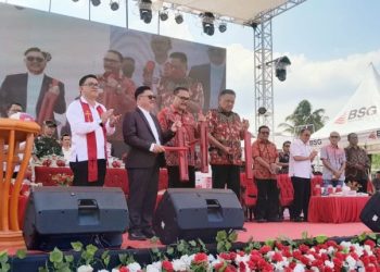 Pj Bupati Bolmong dampingi Gubernur Sulut Hadiri Perayaan Hari Pria Kaum Bapak Sinode GMIBM