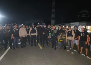 Polres Bolmong Gerak Cepat Terkait Blokade di Jalan AKD