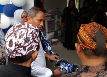 Bupati Boltim Resmikan Gedung Sanggar Seni Podo Moro Desa Candi Rejo