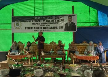 Anggota DPRD Febrianto Tangahu Serap Aspirasi Masyarakat Lewat Reses