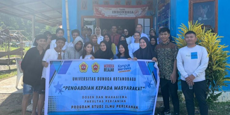 Faperta UDK Gelar PKM dan Sosialisasi Pengenalan Program Studi Ilmu Perikanan di Desa Matabulu Timur