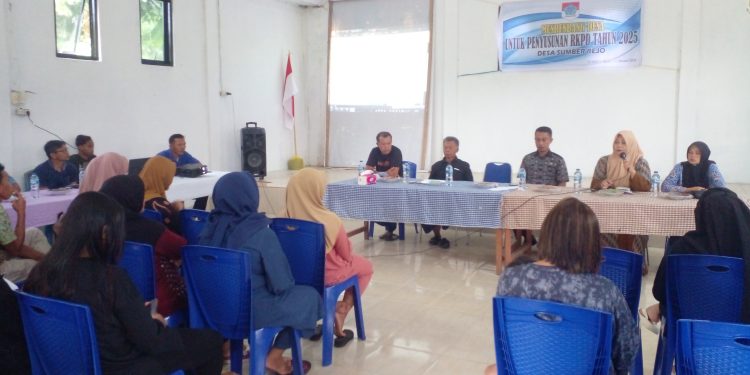 Pemdes Sumber Rejo Gelar Musrenbang Desa Penyusunan RKPD TA 2025