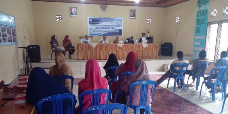 Pemdes Liberia Timur Gelar Musrenbang Desa Penyusunan RKPD TA 202