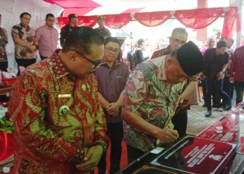 Limi Mokodompit Dampingi Gubernur Sulut Resmikan Gedung Islamic Center dan Perpustakaan di Bolmong