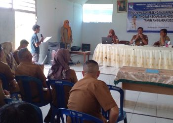 Kawal Aspirasi Masyarakat, Pemdes Liberia Hadiri Musrenbang Kecamatan Penyusunan RKPD TA 2025