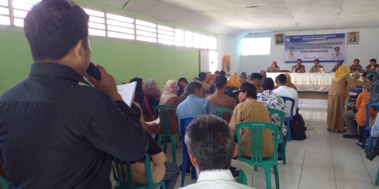 Pemdes Modayag II Hadiri Musrenbang Kecamatan Penyusunan RKPD TA 2025