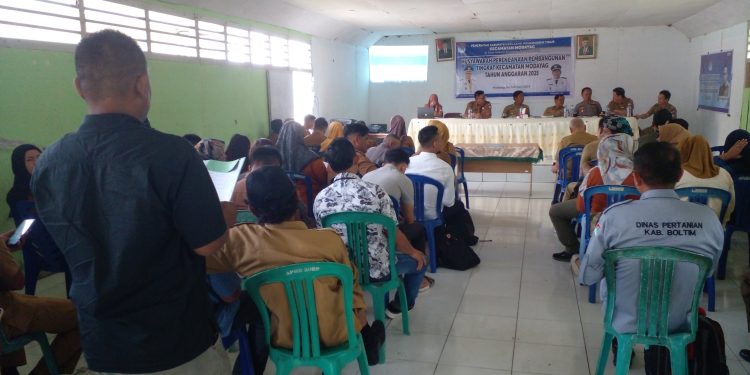 Pemdes Purworejo Tengah Hadiri Musrenbang Kecamatan Penyusunan RKPD TA 2025