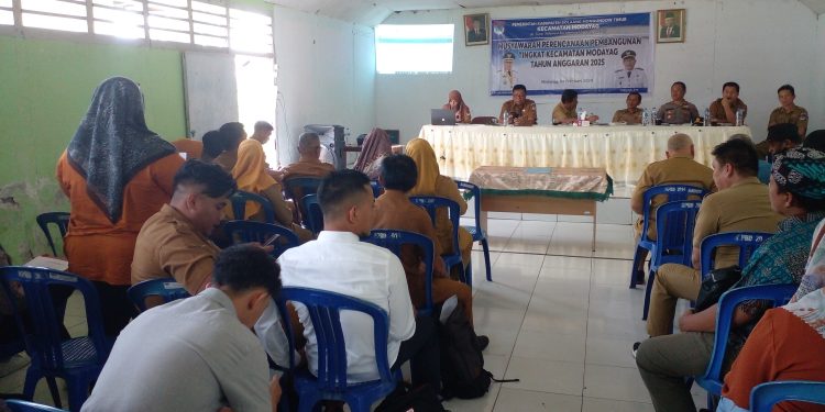 Pemdes Lanut Hadiri Musrenbang Kecamatan Penyusunan RKPD TA 2025