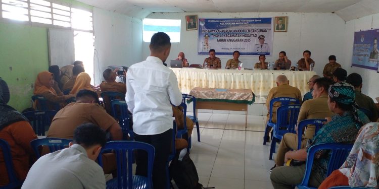 Kawal Aspirasi Masyarakat, Pemdes Purworejo Hadiri Musrenbang Kecamatan Penyusunan RKPD TA 2025