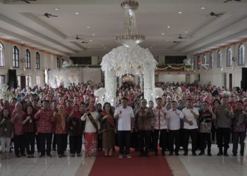 Pj Bupati Limi bersama Gubernur Sulut Saksikan Pengukuhan Bunda PAUD Bolmong