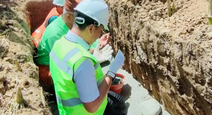 Bupati SSM Letakan Batu Pertama Pembangunan Masjid Agung Boltim