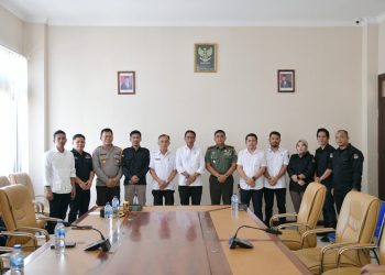 Bupati Boltim Bersama KPU, Bawaslu dan Kodim 1303 Bolmong Teken NPHD Pilkada 2024