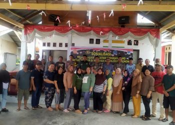 Pemdes Modayag III Apresiasi Program TMMD ke-120 dari Kodim 1303 Bolmong