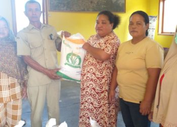 Berkah Ramadhan, Pemdes Purworejo Timur Salurkan Bantuan Pangan Beras Tahap III