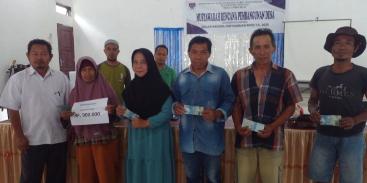 Jelang Lebaran, Pemdes Candi Rejo Salurkan BLT DD 2024 Tahap I