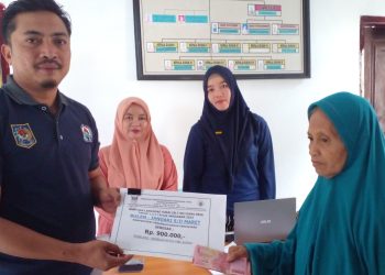 Jelang Lebaran, Pemdes Modayag III Salurkan BLT DD 2024 Tahap I