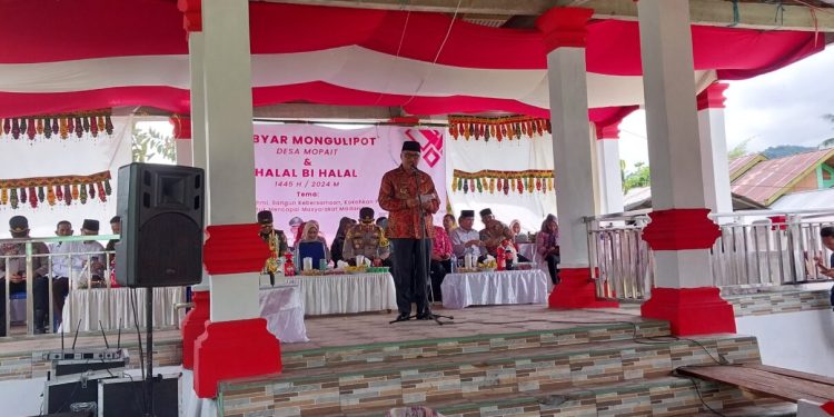 Ini Pesan Pj Bupati Limi saat Hadiri Gebyar Mongulipot di Desa Mopait