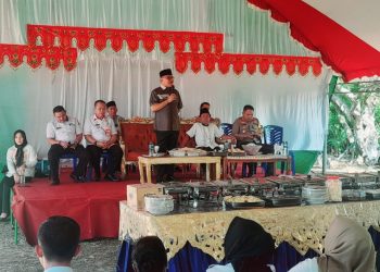 Bupati Limi Hadiri Halal Bihalal di Desa Motabang