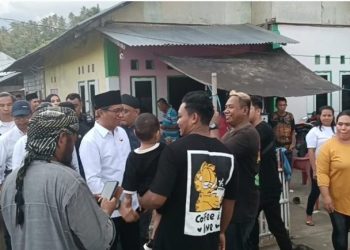 Momentum Halal Bihalal, Bupati Boltim Silaturahmi dengan Masyarakat Kecamatan Kotabunan
