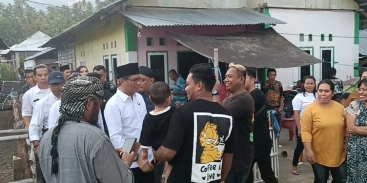 Momentum Halal Bihalal, Bupati Boltim Silaturahmi dengan Masyarakat Kecamatan Kotabunan