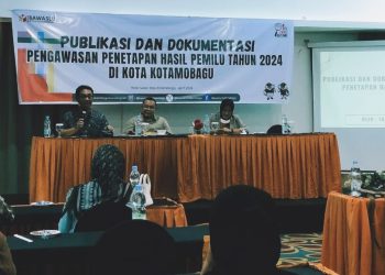 Bawaslu Kotamobagu Gelar Rapat Publikasi dan Dokumentasi Terkait Hasil Pemilu