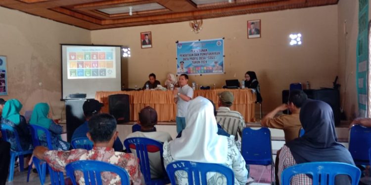 Pemdes Liberia Timur Gelar Pelatihan Pemuktahiran Data IDM dan SDGs 2024