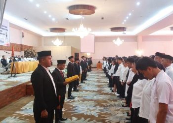 198 PKD Resmi Dilantik, Ini Pesan Ketua Bawaslu Bolmong