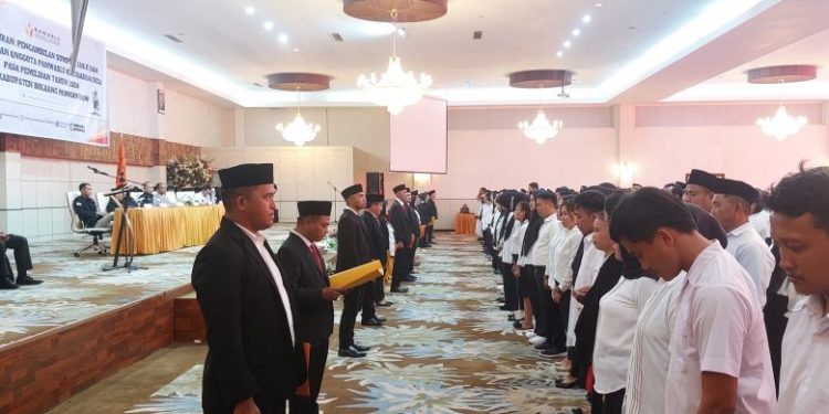 198 PKD Resmi Dilantik, Ini Pesan Ketua Bawaslu Bolmong