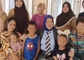 Nabila, Rama dan Janah Tinggal Sementara di Rudis Bupati Bolmong