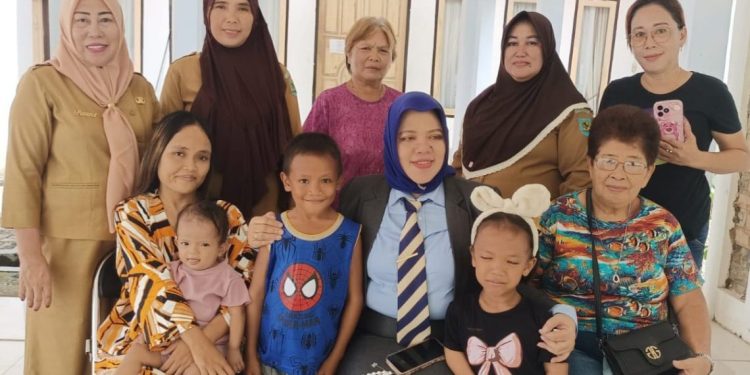 Nabila, Rama dan Janah Tinggal Sementara di Rudis Bupati Bolmong